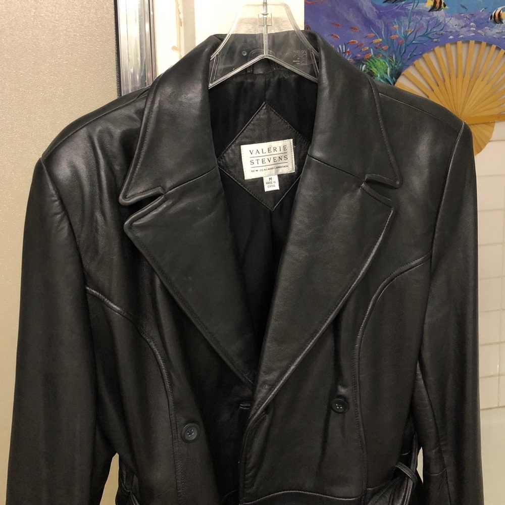 Leather jacket